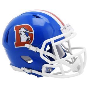 Denver Broncos (1975-96) Riddell Speed Throwback Mini Helmet